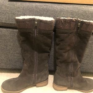 Bjorndal brown fleece lined boots
